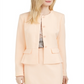 Calvin Klein Blazer Feminino Peplum Hem Back Slit Laranja Tamanho 8