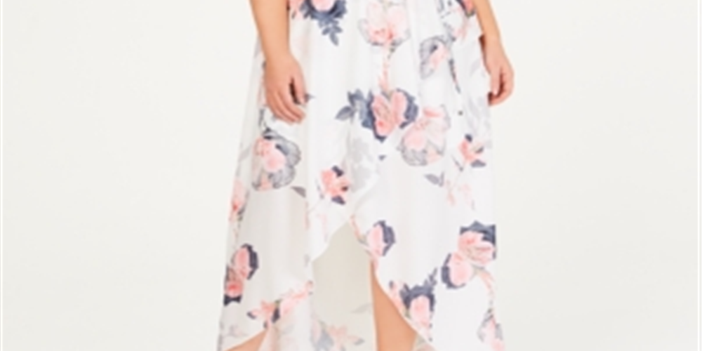 Vestido longo feminino Lily City Chic rosa tamanho 14/XS