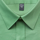 Camisa social elástica slim fit masculina Arrow, verde, tamanho: grande 32/33
