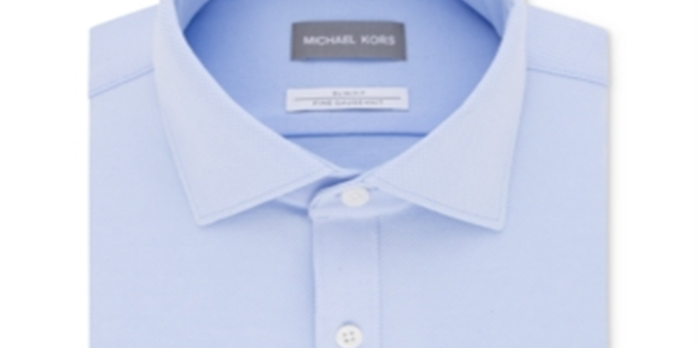 Relógio Michael Kors Slim Fit Masculino, Não Passante, Perfor Azul Claro, Tamanho 17,5 3233