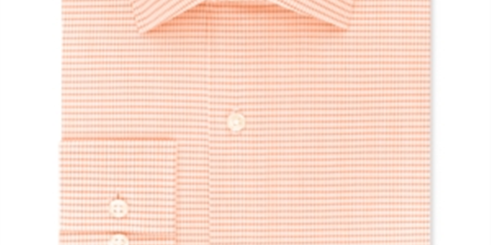 Camisa masculina Van Heusen Regular Fit Flex com botões laranja tamanho 18x36-37-XXL