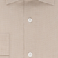 Camisa social masculina Michael Kors Airsoft Stretch, sem passar a ferro, lisa, bege, tamanho 17,5 x 36-37-XL
