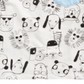 Camiseta de algodão com estampa animal para bebês meninos First Impressions, branca, tamanho 6 a 9 meses
