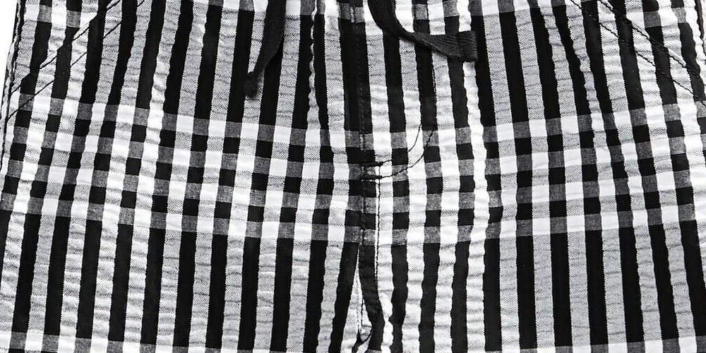 Shorts xadrez para meninos First Impressions, preto, tamanho 3 a 6 meses