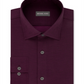 Camisa social masculina Michael Kors com gola estampada, tamanho vinho, 16,5 x 34-35