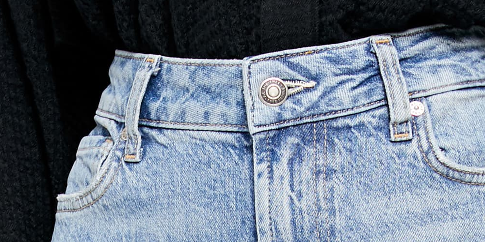 Calça jeans feminina Free People Relaxed Straight Slouch - Yucca Valley Indigo Blue, tamanho 30