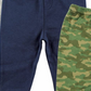 Calças de algodão Luvable Friends para bebês e crianças pequenas, pacote com 3, camuflagem, tamanho 18 a 24 meses