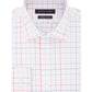 Camisa social masculina Tommy Hilfiger com ajuste Flex Stretch e absorção de umidade, vermelha, tamanho G