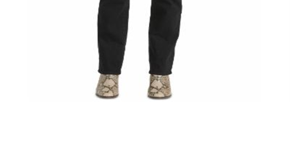 Calça jeans feminina Lucky Brand reta preta tamanho 30x30