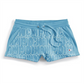 Shorts de treino feminino Champion, azul, tamanho P
