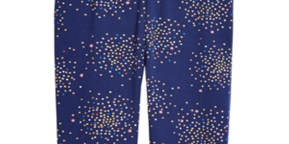 Leggings elásticas para meninas First Impressions para bebês, azul medieval, tamanho 4T