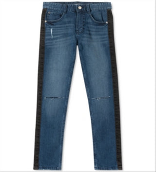 Calça Jeans Skinny Calvin Klein Big Boy's Azul Tamanho 12