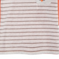 Camiseta com bolso e estampa de cachorro First Impressions para meninos, tamanho 6 a 9 meses