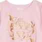 Top tiara borboleta infantil Epic Threads para meninas, rosa, tamanho 4T