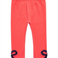 Leggings com acabamento em laço para meninas First Impressions, laranja, tamanho 12 meses