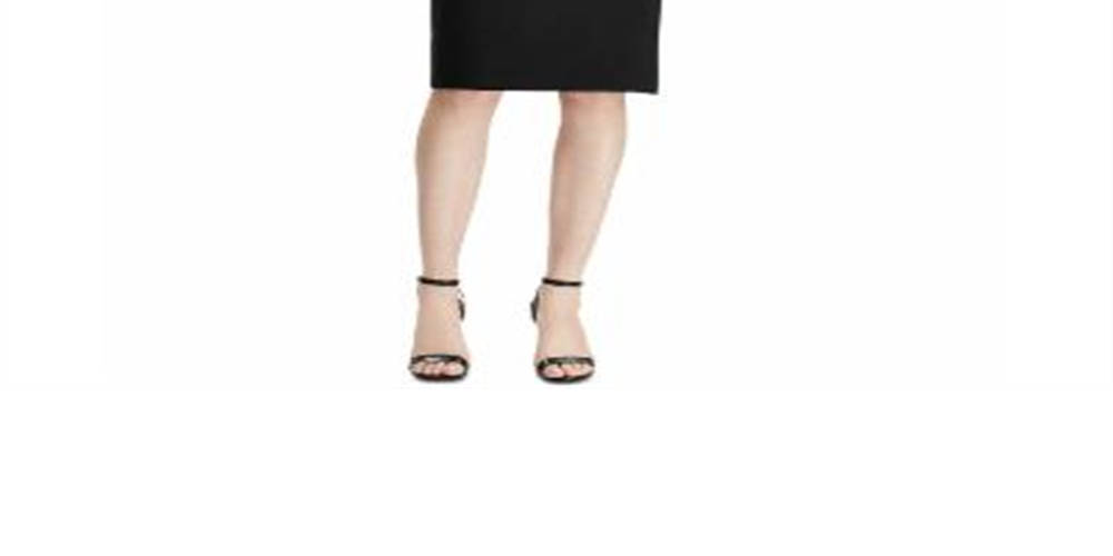 Vestido Ralph Lauren Feminino para Ocasiões Especiais Preto Tamanho 18