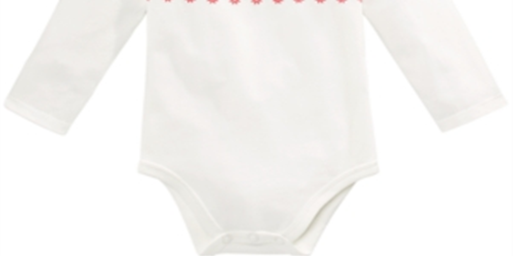 Body Infantil Pinguins First Impressions Branco Tamanho 6-9 MOS