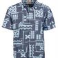 Camisa Quiksilver Masculina Izu Island Azul Tamanho X-G