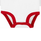 Body Carter's Baby Boy's &amp; Girl's 1º Dia dos Namorados Branco Tamanho 9 MOS
