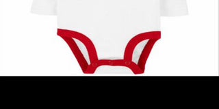 Body Carter's Baby Boy's &amp; Girl's 1º Dia dos Namorados Branco Tamanho 9 MOS
