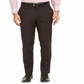 Calça social masculina Lauren Ralph Lauren Classic-Fit UltraFlex Stretch Mini Houndstooth, cor vinho, tamanho 33x30