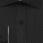Camisa social masculina Sean John com estampa de bolinhas, preta, tamanho 18,5 x 34-35
