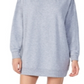 Camisa de dormir feminina DKNY com logotipo 1989, cinza, tamanho M