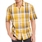 Camisa Masculina Estampada Alfani - Treasure Gold Amarelo Tamanho Médio