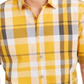 Camisa Masculina Estampada Alfani - Treasure Gold Amarelo Tamanho Médio