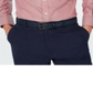 Camisa social masculina Tasso Elba mini-espinha de peixe Supima de algodão, cor vinho, tamanho 17x34-35