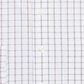 Camisa social masculina Brooks Brothers Regent Slim Fit sem passar a ferro Supima, branca, tamanho M