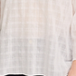 Camisa feminina Michael Kors Plus Cotton com manga amarrada, branca, tamanho 1X