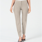 Calça skinny Hollywood bielástica feminina Alfani, bege, tamanho 12, pequena