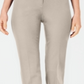Calça skinny Hollywood bielástica feminina Alfani, bege, tamanho 12, pequena