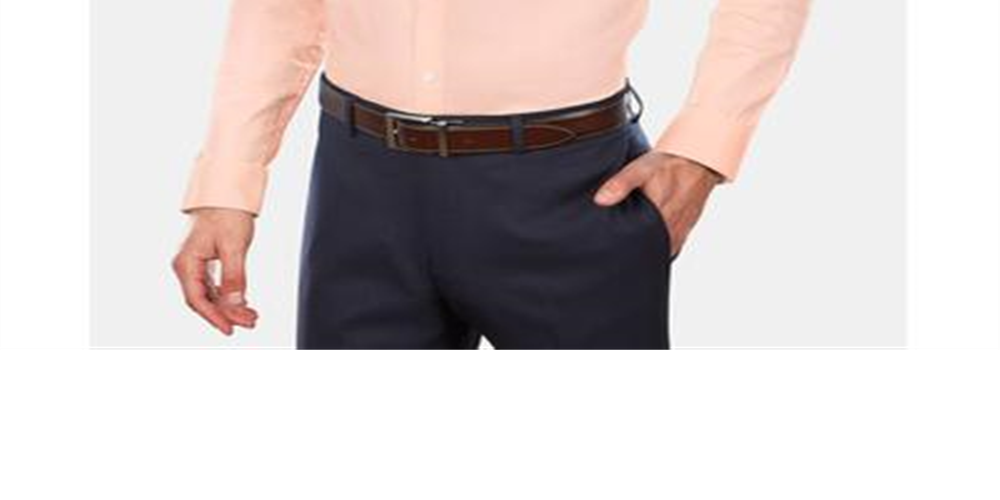 Camisa social masculina Tommy Hilfiger com estampa de logotipo e gola laranja, tamanho 14,5 x 32-33