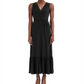 INC International Concepts Vestidos longos femininos plus size estilo envelope preto profundo 0X