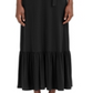 INC International Concepts Vestidos longos femininos plus size estilo envelope preto profundo 0X