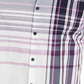 Camisa xadrez masculina Alfani Variada, branca, tamanho P
