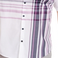 Camisa xadrez masculina Alfani Variada, branca, tamanho P