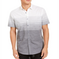 Camisa masculina Ombre da Inc International Concepts - Branca/Preta, tamanho M