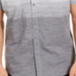 Camisa masculina Ombre da Inc International Concepts - Branca/Preta, tamanho M
