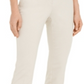 Calça Alfani Feminina Cintura Alta Bege Tamanho 8