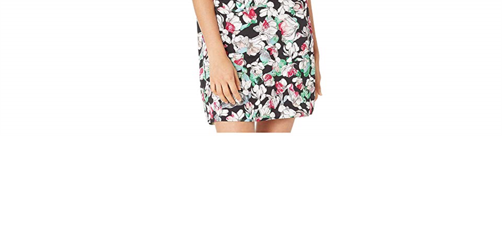 Vestido feminino com estampa floral BCBGMAXAZRIA, tamanho G
