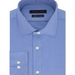 Camisa social masculina Tommy Hilfiger Athletic Fit Performance Stretch Th Flex Collar Solid Azul Tamanho GG