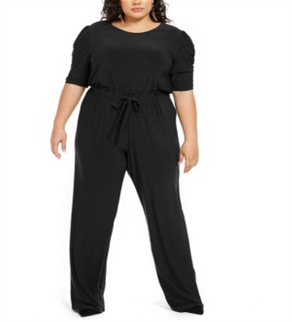 Coleção NY Plus Size Feminino Gravata-Fr Preto 1X