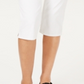 Calça Capri Feminina Charter Club Branca Tamanho 14
