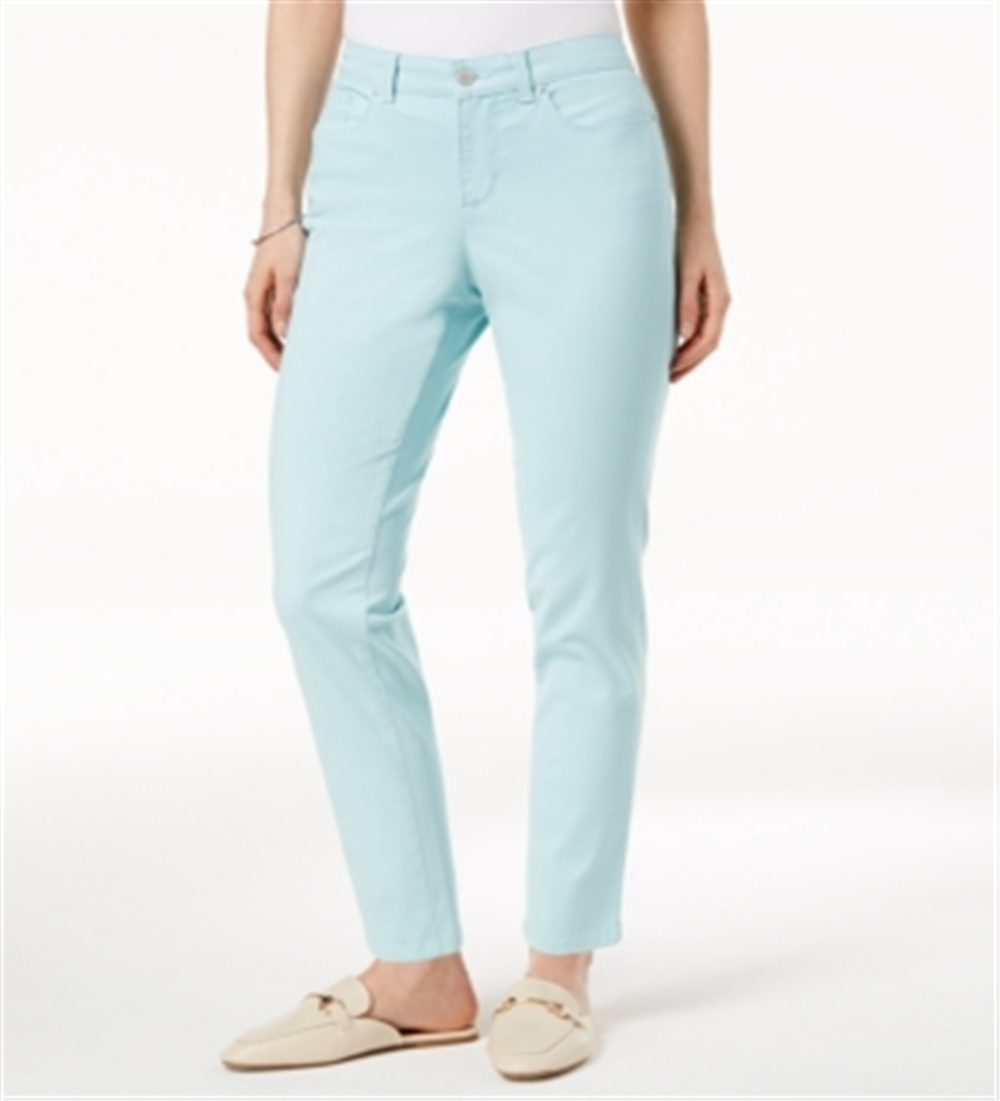 Calça jeans skinny feminina Charter Club Bristol azul tamanho 14