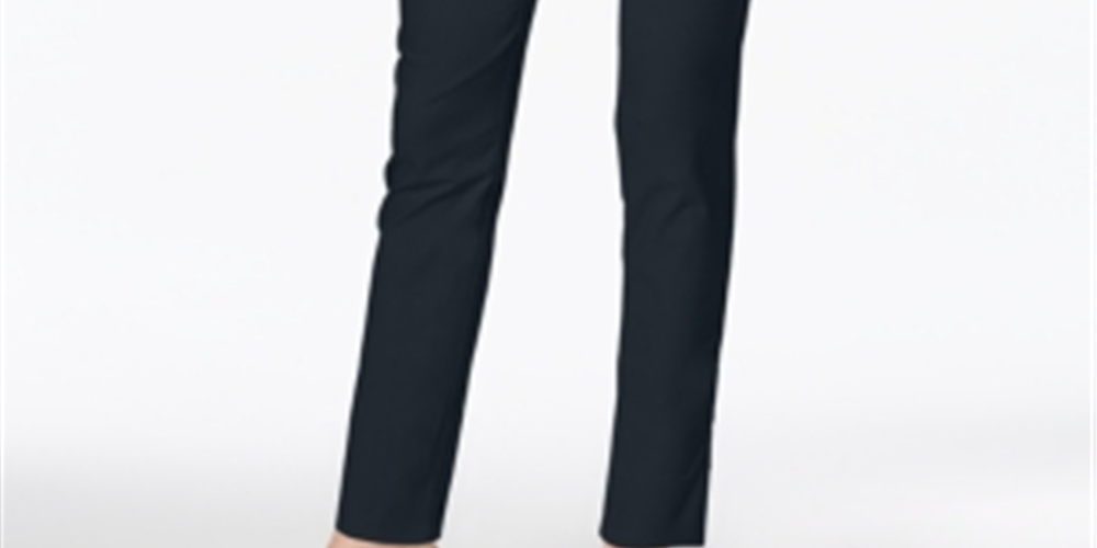 Calça Chelsea Petite Tummy-Control Feminina Charter Club Azul Tamanho 14 P