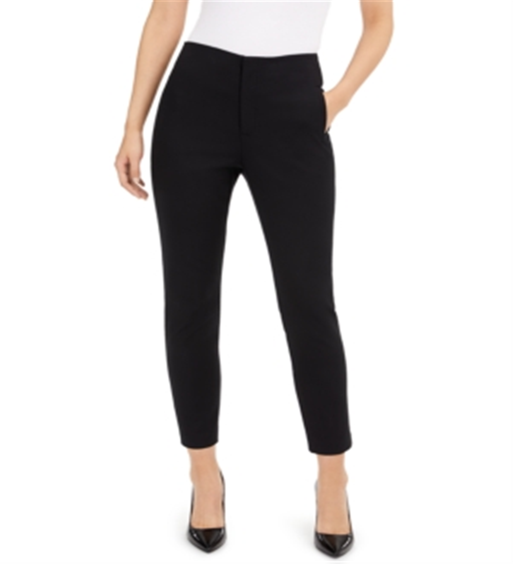 Calça Cigarrete Petite Feminina Inc International Concepts Preta Tamanho Petite 4