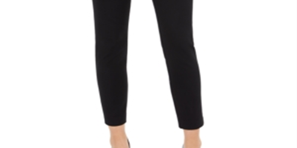Calça Cigarrete Petite Feminina Inc International Concepts Preta Tamanho Petite 4